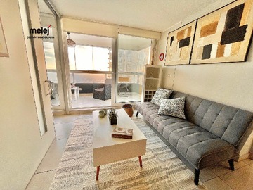 Living con salida a terraza