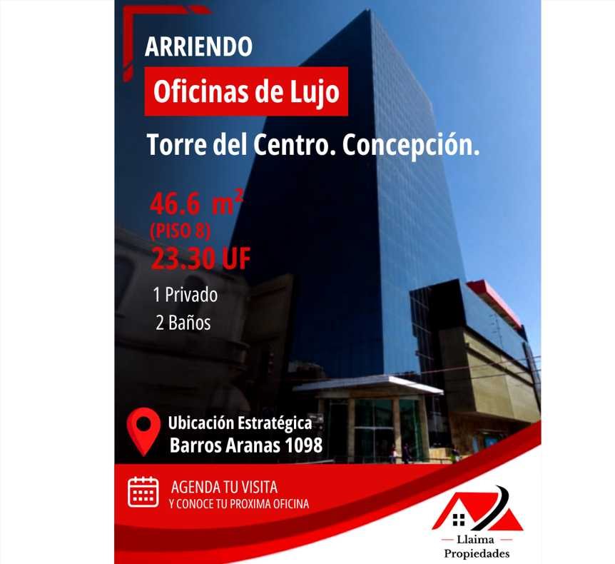 Oficina en Arriendo en Concepción, Oficina Ideal para Negocios en Crecimiento (177748)