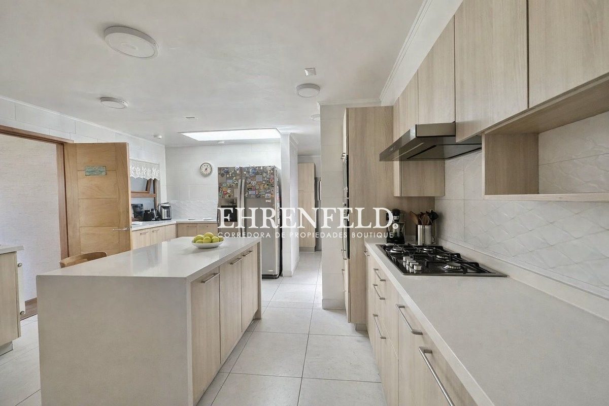 Cocina remodelada.