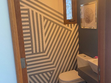 Baño visita