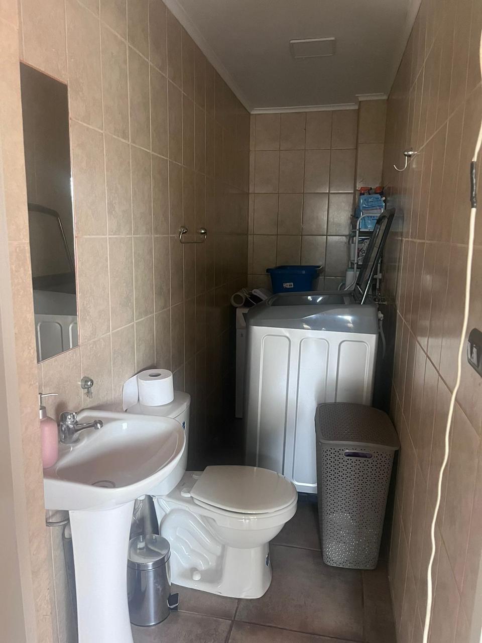 Baño en terraza