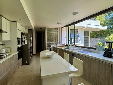 Cocina contra vista