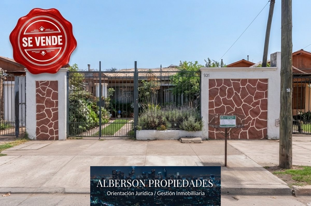 Venta Casa Centro de Maipu