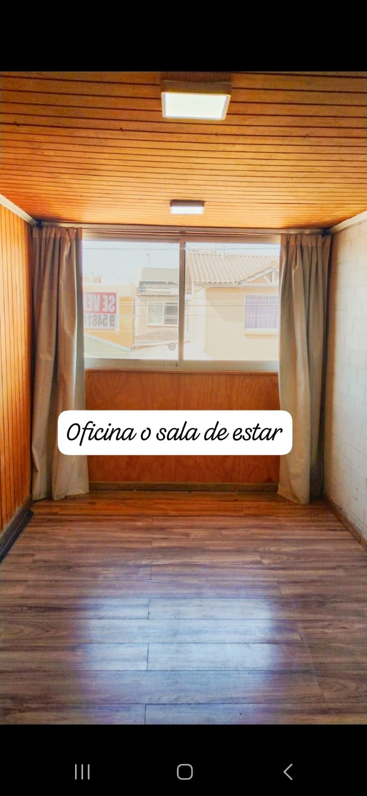 oficina, sala de estar o closet con vista al pasaje