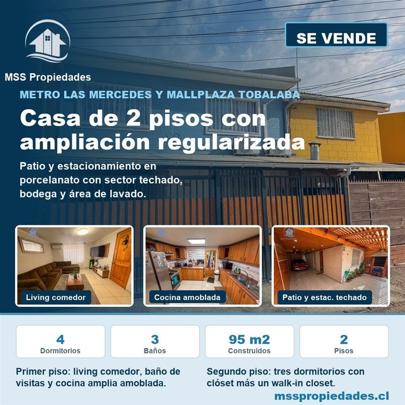 Casa Cerro Salto de las Lajas 1342, Puente Alto