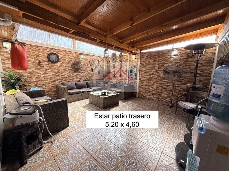 Casa en Venta en Puente Alto, MA - C. El Roble, Puente Alto Casa 77/117m2 5Dorm 3 Baños Estar trasero Estacionamientos, 3 aires acondicionados, Impecable