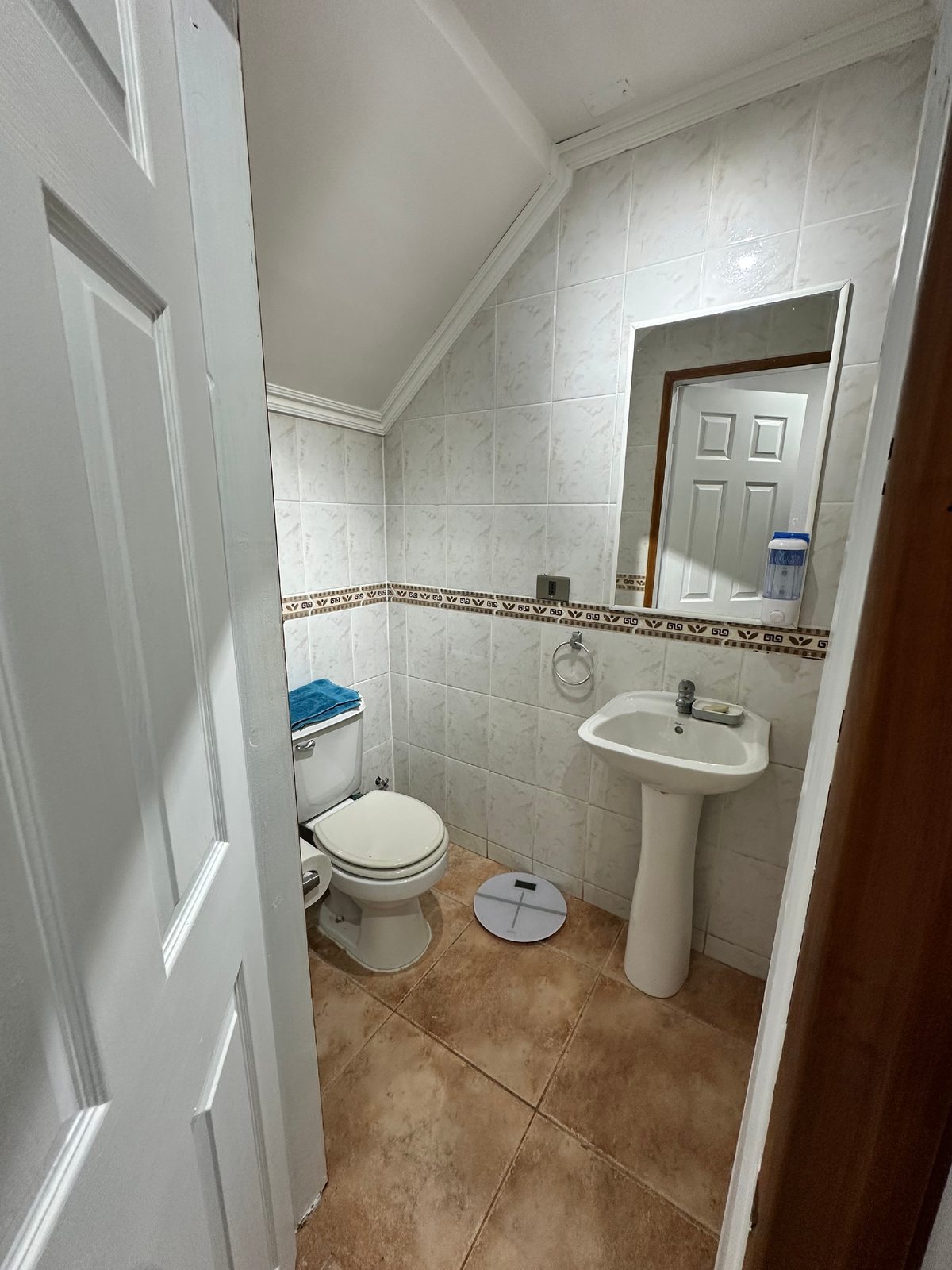 baño de visitas