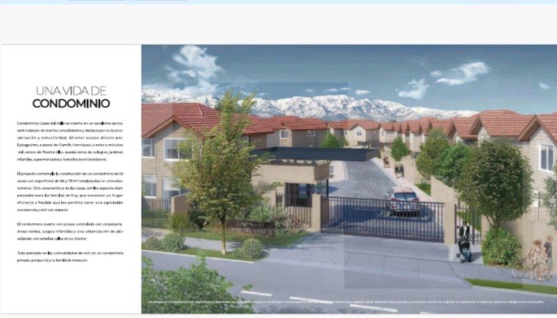 Casa en Venta en Puente Alto, Camino internacional. Proyecto casas del valle. Puente alto