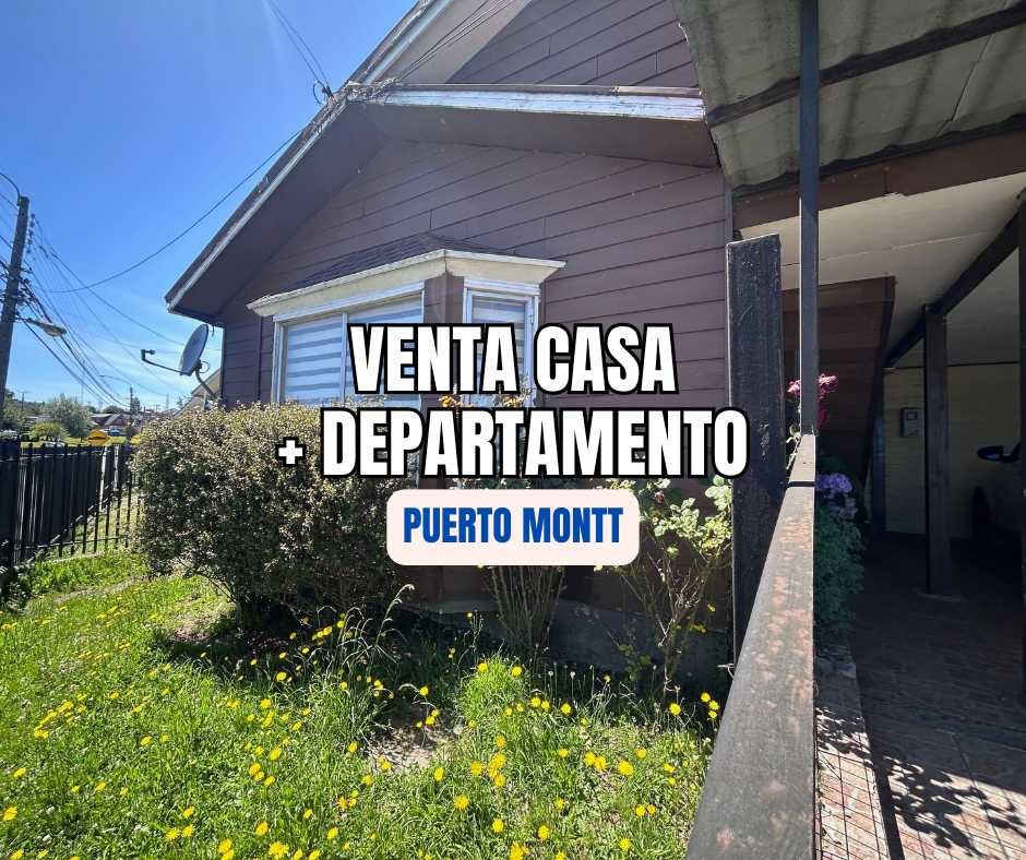 Casa en Venta en Puerto Montt, Oportunidad en Pto. Montt: Casa + Depto Indep (138982)