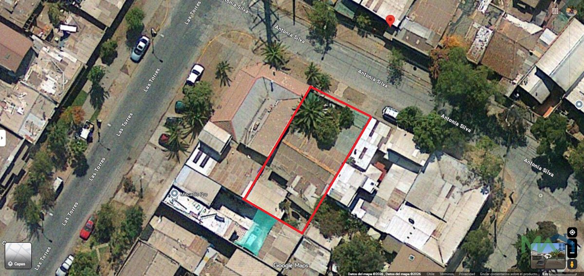 Casa en Venta en Recoleta, Antonia silva