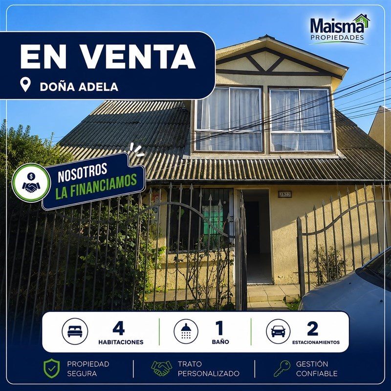 Casa en Venta en Talca, Doña adela