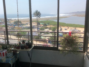 Balcón con vista a la playa