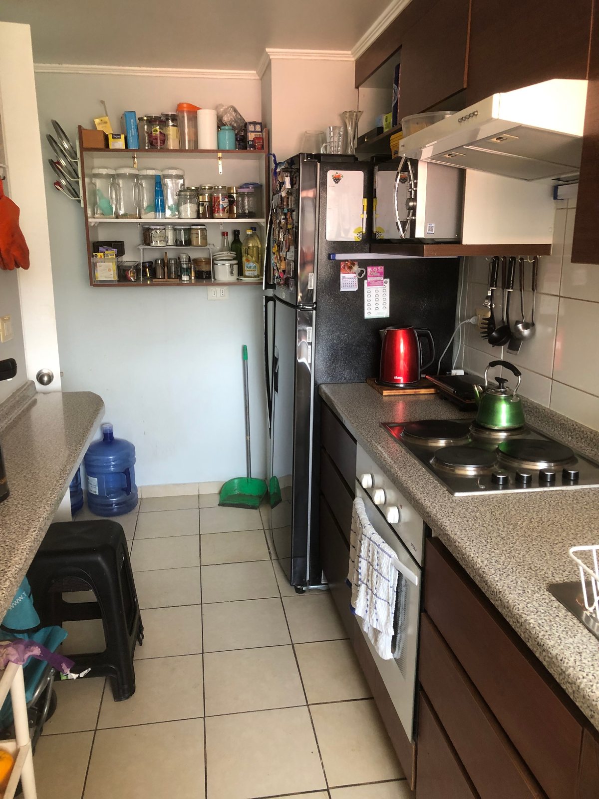 Cocina  de un lado