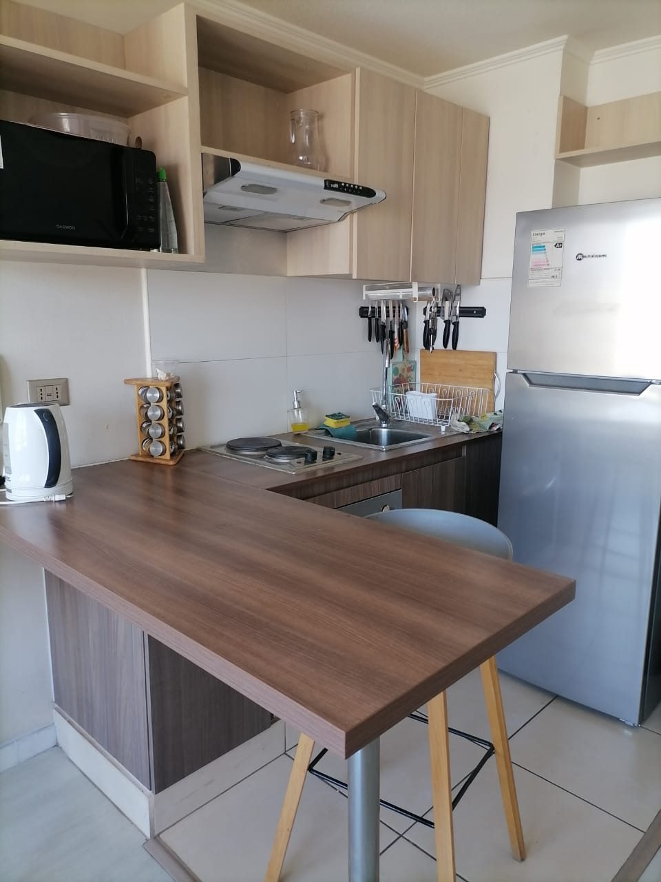 cocina americana equipada