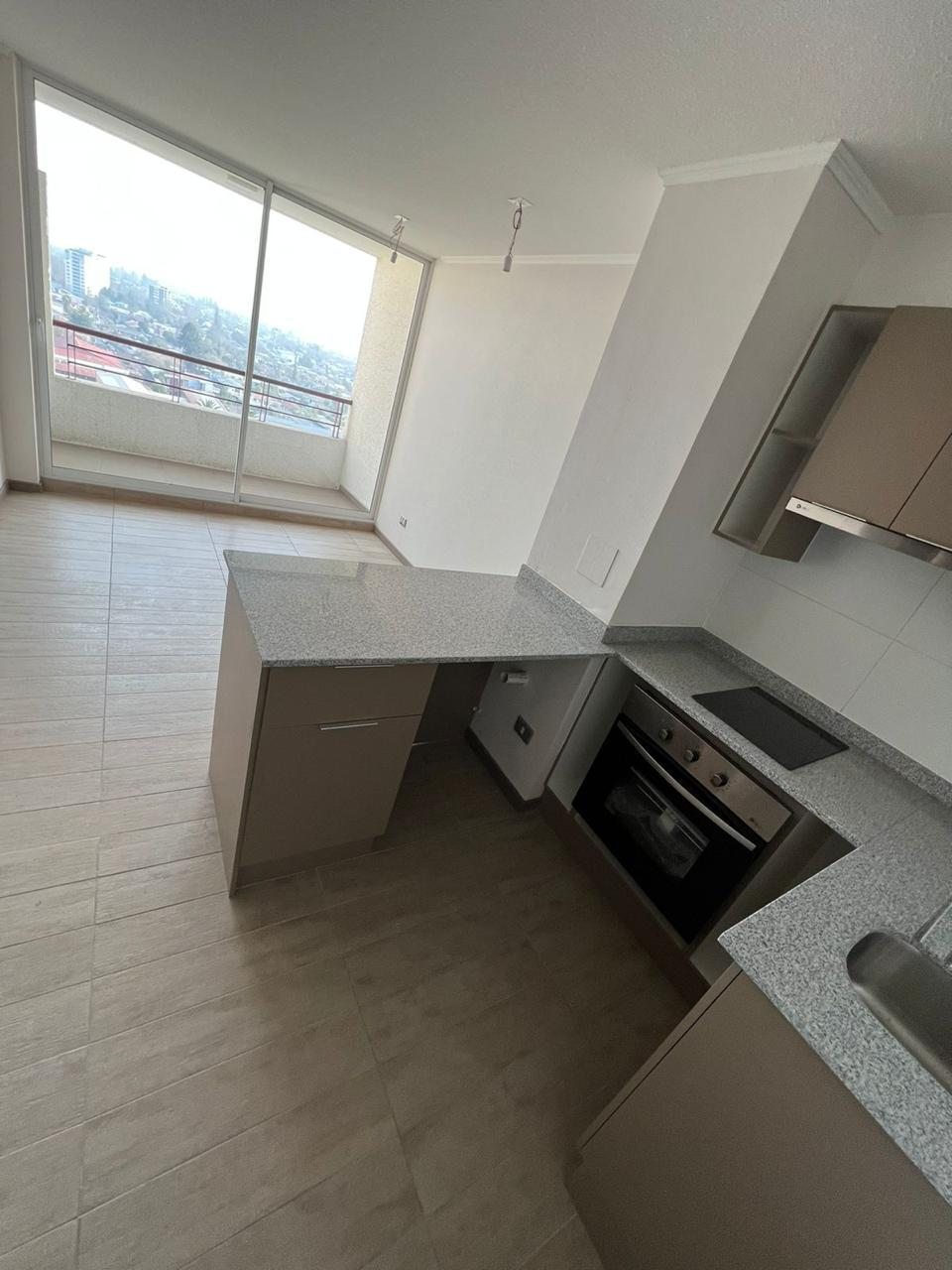 Departamento 2D/1B Piso 14 Junto a Metro la Cisterna