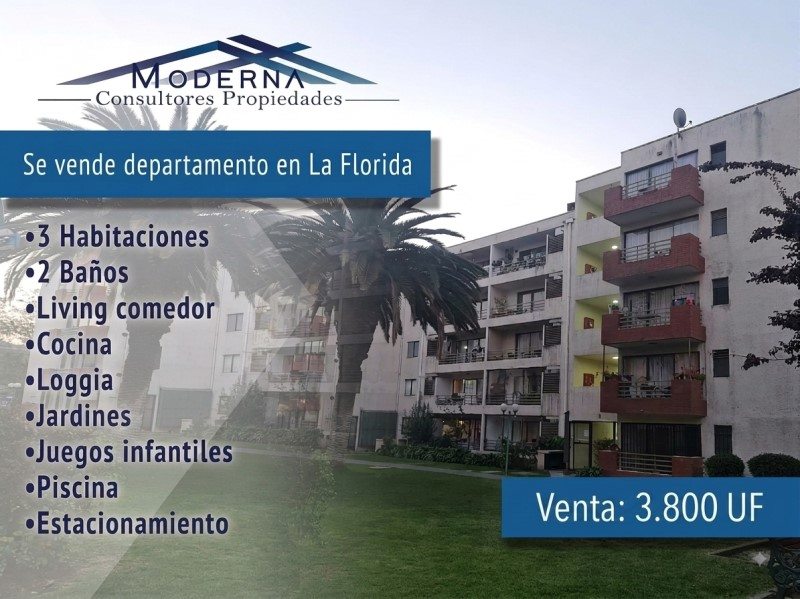 Departamento en Venta en La Florida, Garcia hurtado de mendoza #7620 depto 59b
