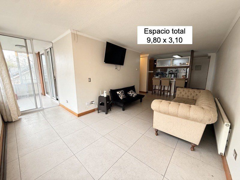 Departamento en Venta en Las Condes, MA - Fray Angélico 66, Metro Hernando de Magallanes Depto 65/78m2 estilo Mariposa Estacionamiento y bodega