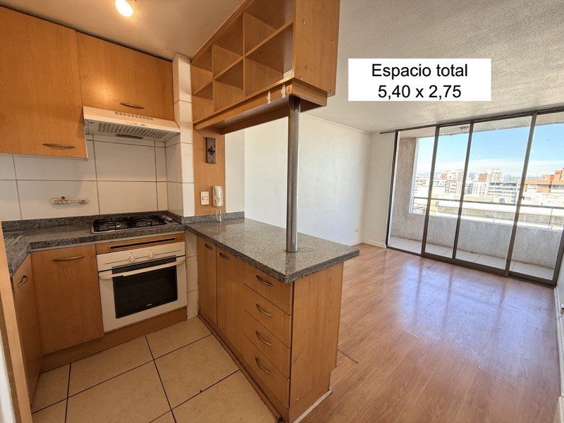 Departamento en Venta en Macul, MA - Exequiel Fernández 2302, entre Los Espinos y Rodrigo de Araya. Depto 1D 1B bodega 33/36m2, vista Sur