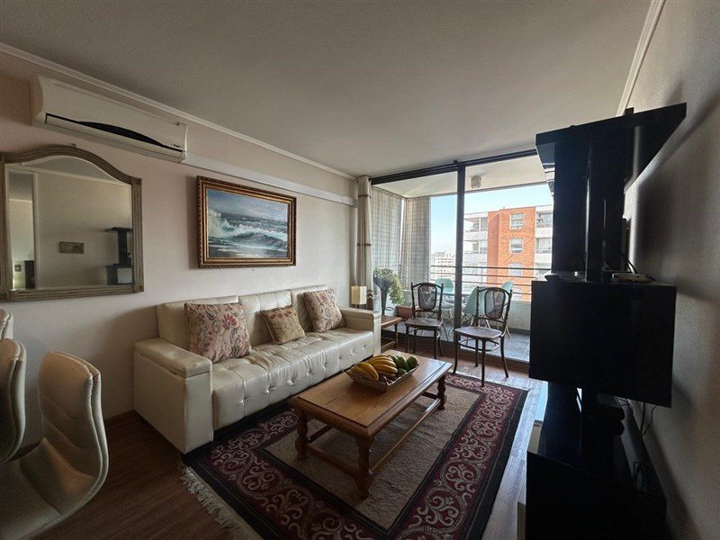 Departamento en Venta en Ñuñoa, Depto 1D 1B Ñuñoa 50 mts.Simón Bolivar Holanda