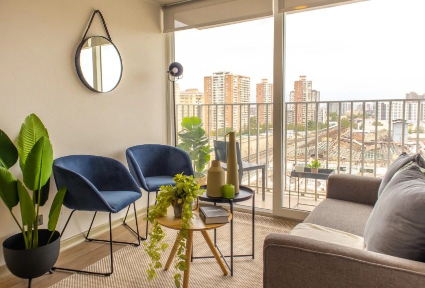 Dpto 1d1b - living comedor 
