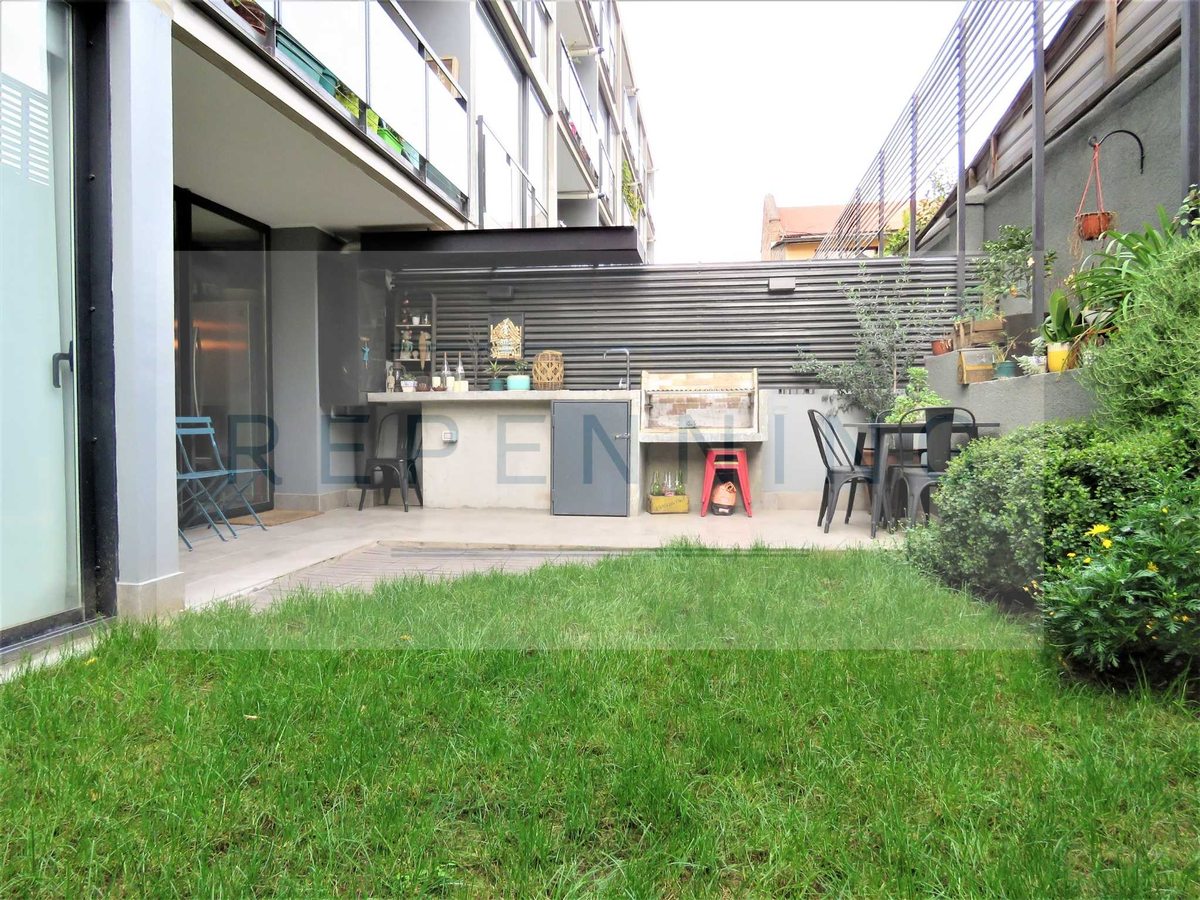 Departamento en Venta en Ñuñoa, Con Jardin Privado / Barrio Italia (164436)