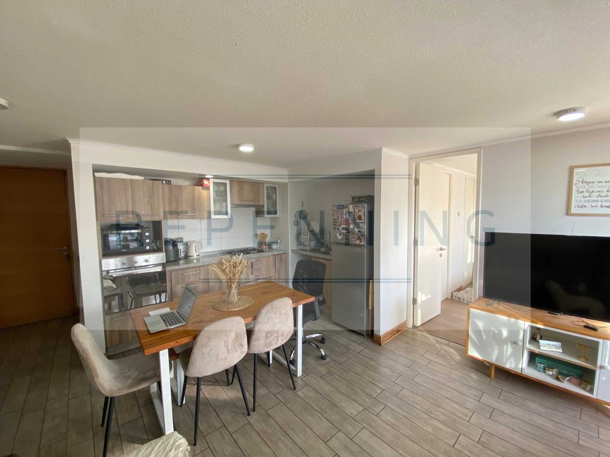 Departamento en Venta en Ñuñoa, 1 Dorm - 1 Baño / Metro Simon Bolivar (139510)
