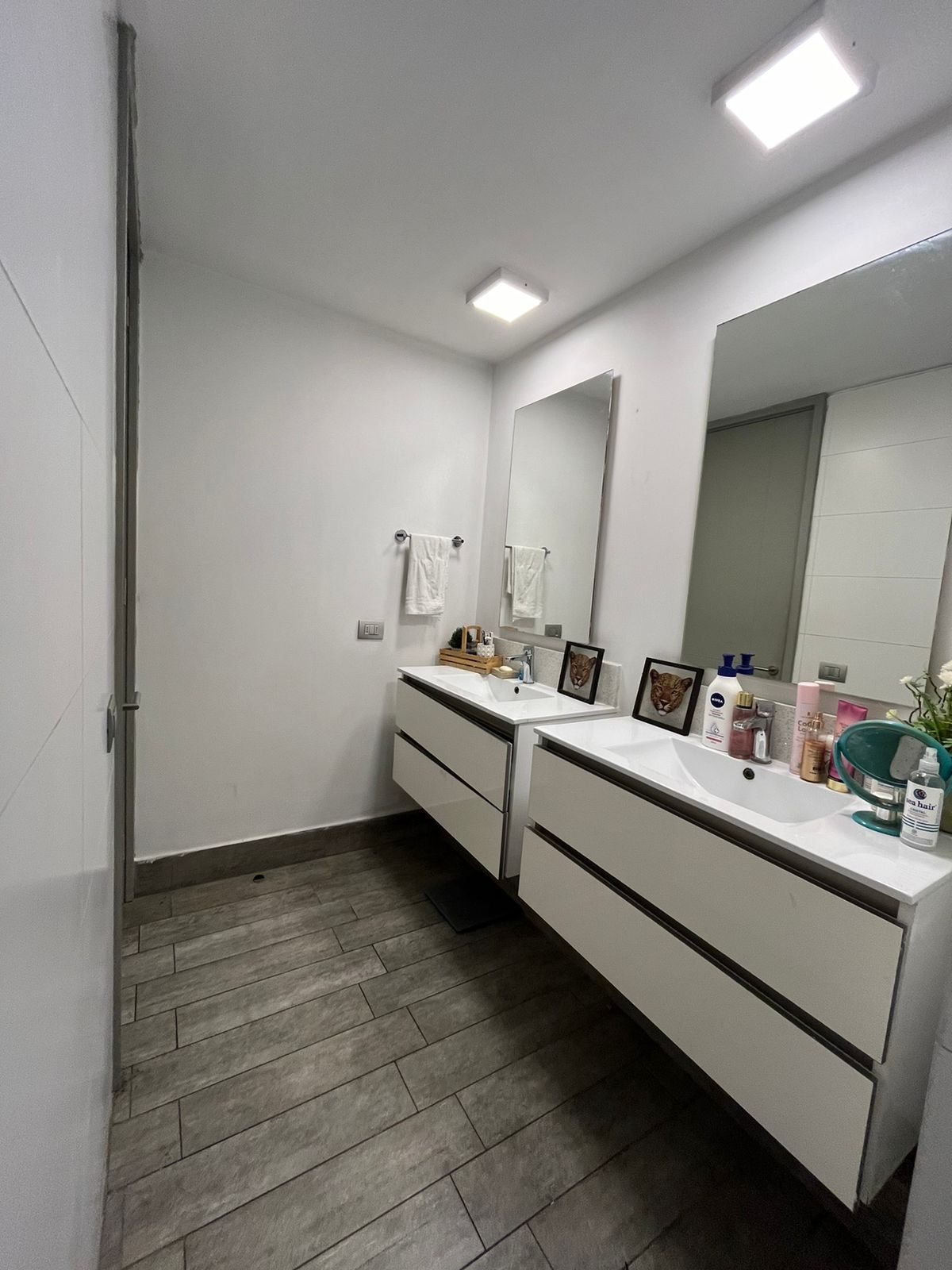 Baño doble lavamanos