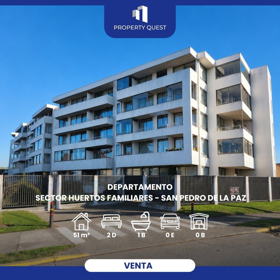 Departamento en Venta en San Pedro de la Paz, Huertos Familiares