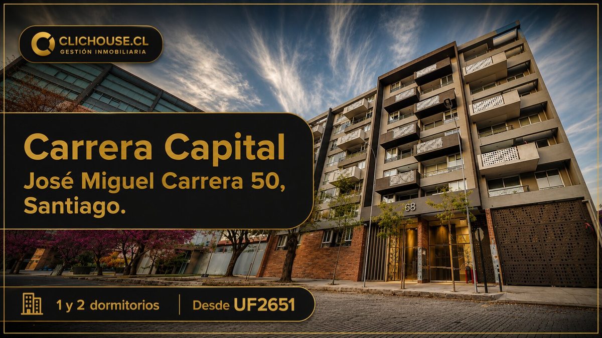 Departamento en Venta en Santiago, Entre Sazie y Av. Libertador B. Ohiggins