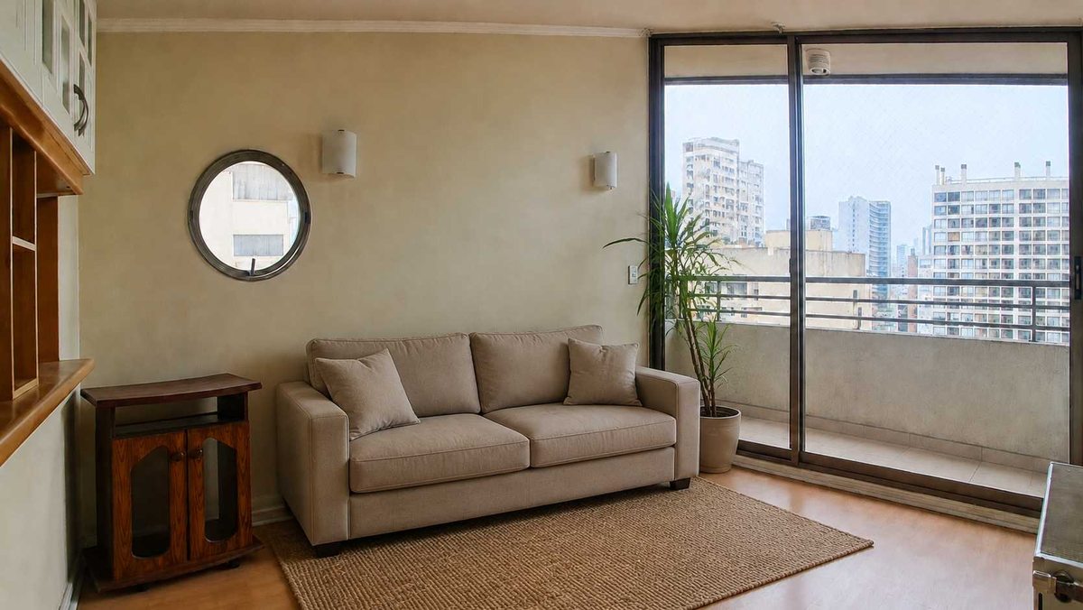 Departamento en Venta en Santiago, Venta luminioso depto 2d+1b, m. Moneda (179794)