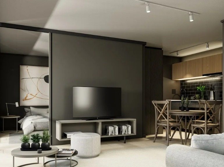Living comedor y hab Ppal en Suite 