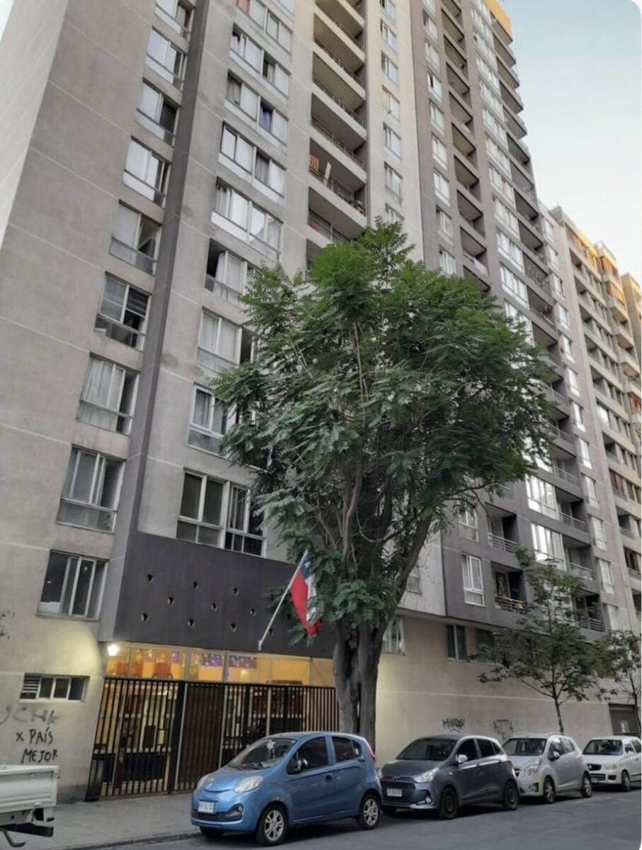 Departamento en Venta en Santiago, Acceso controlado 24 hrs