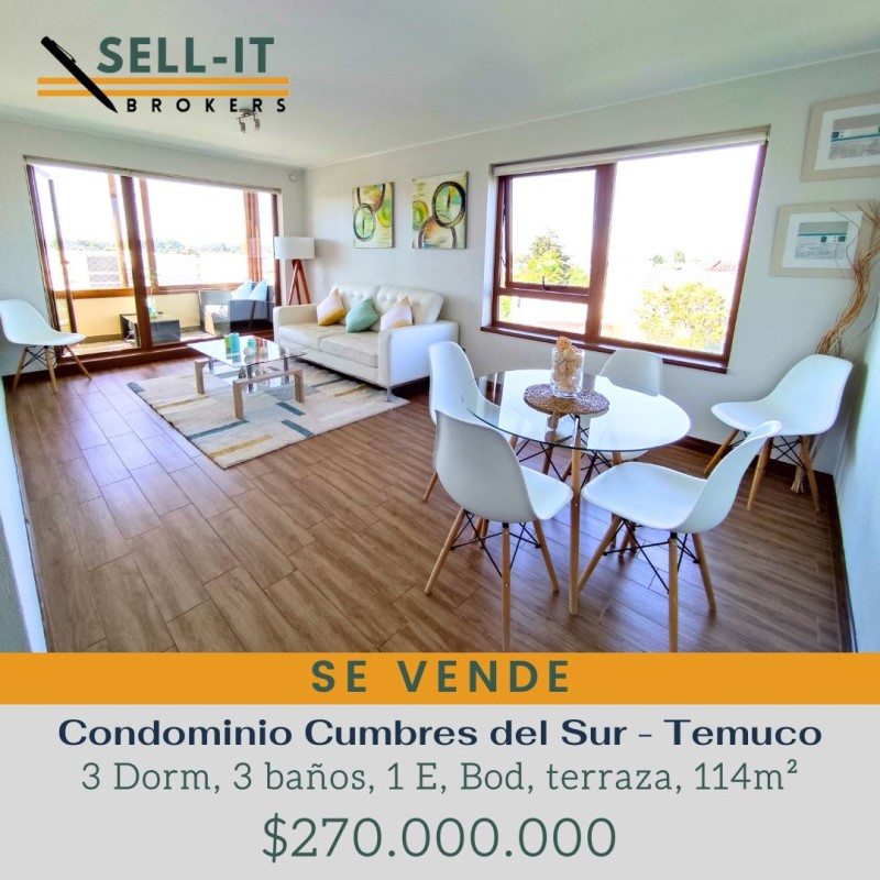 Departamento en Venta en Temuco, Avda gabriela mistral/montes sabinos
