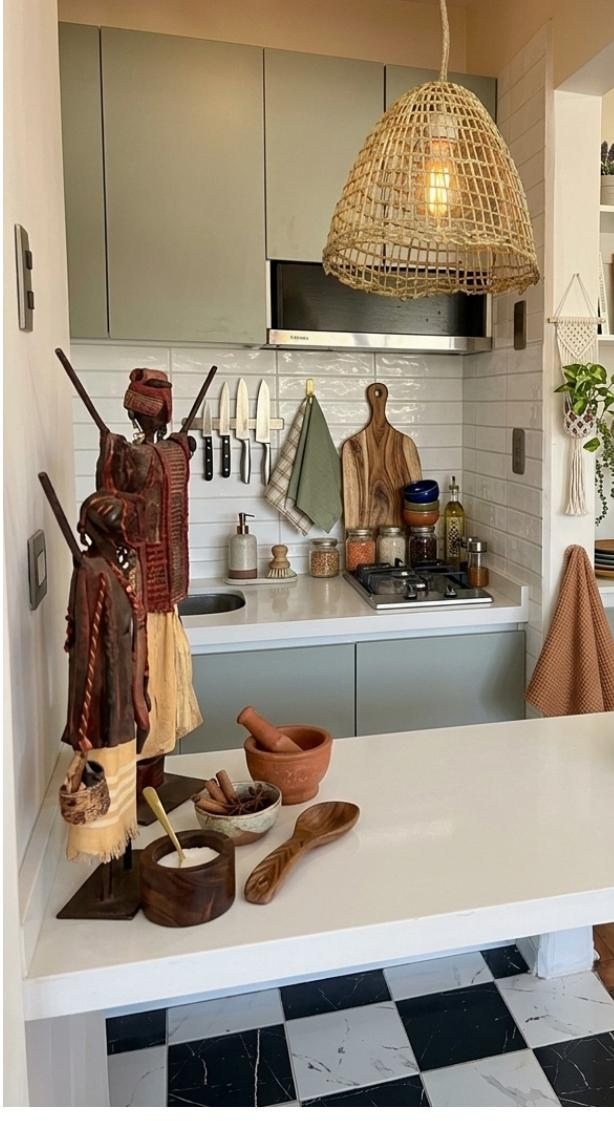Cocina, encimera retráctil