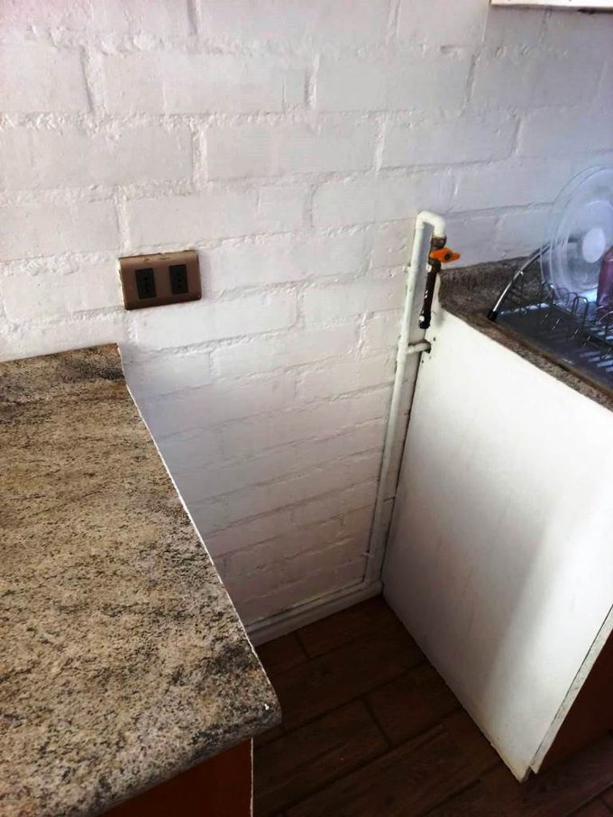 espacio para una cocina