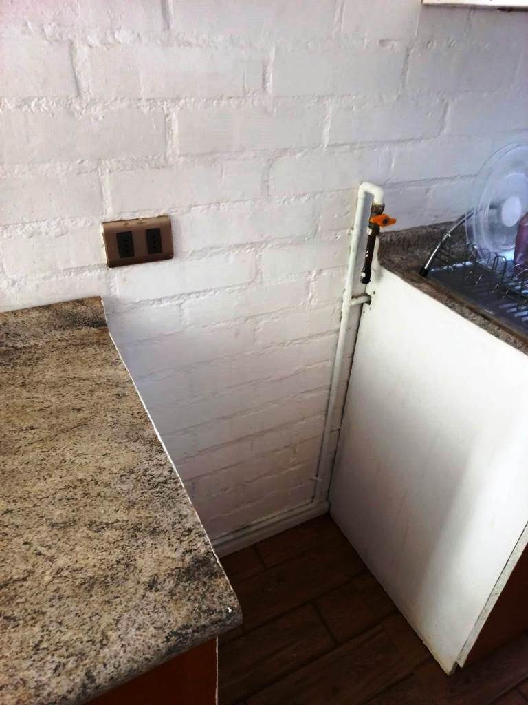 espacio para una cocina
