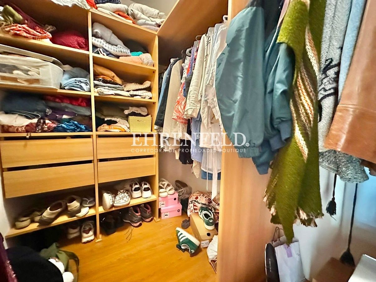Walk in closet suite.