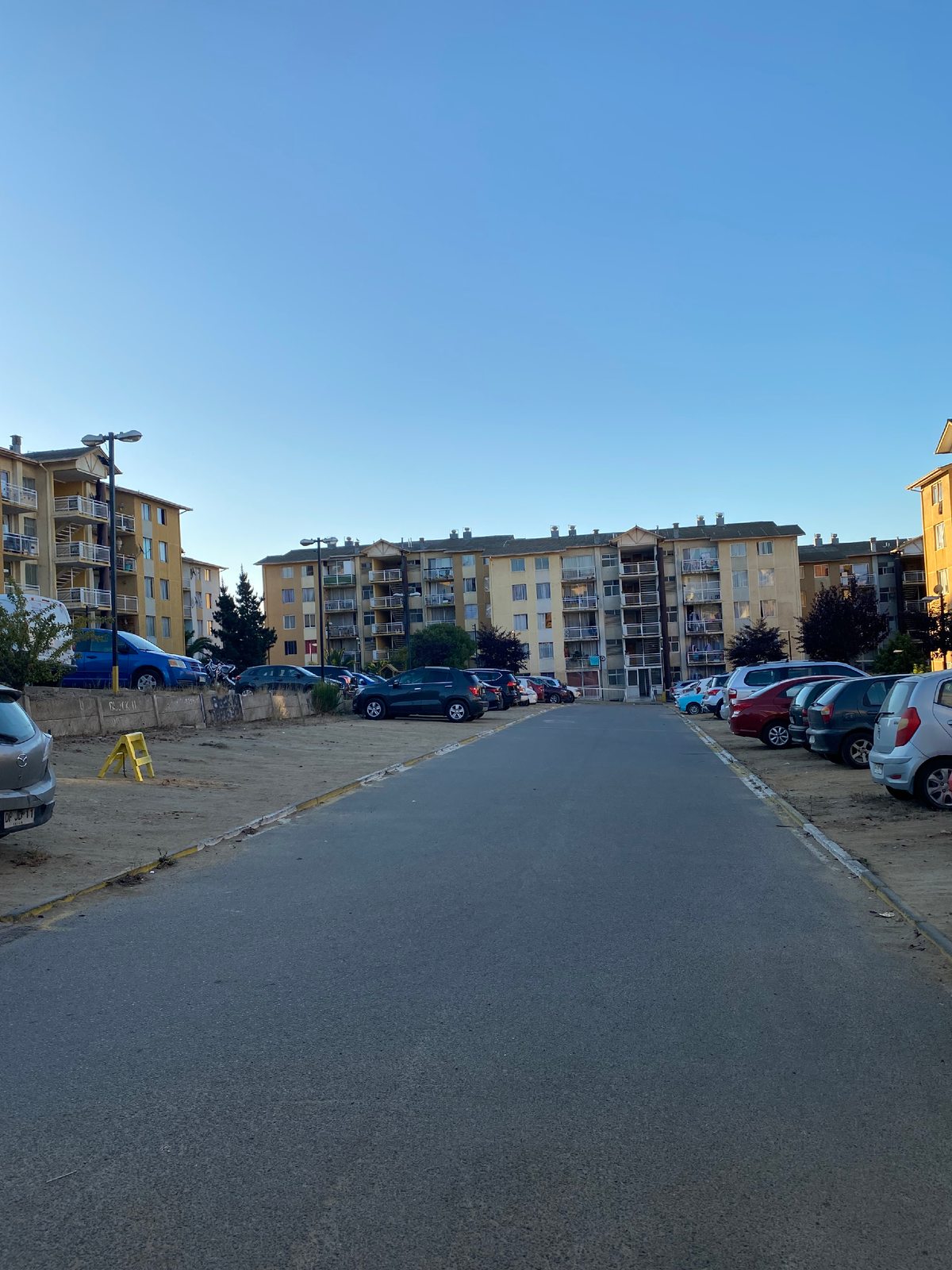 Frontis del estacionamiento