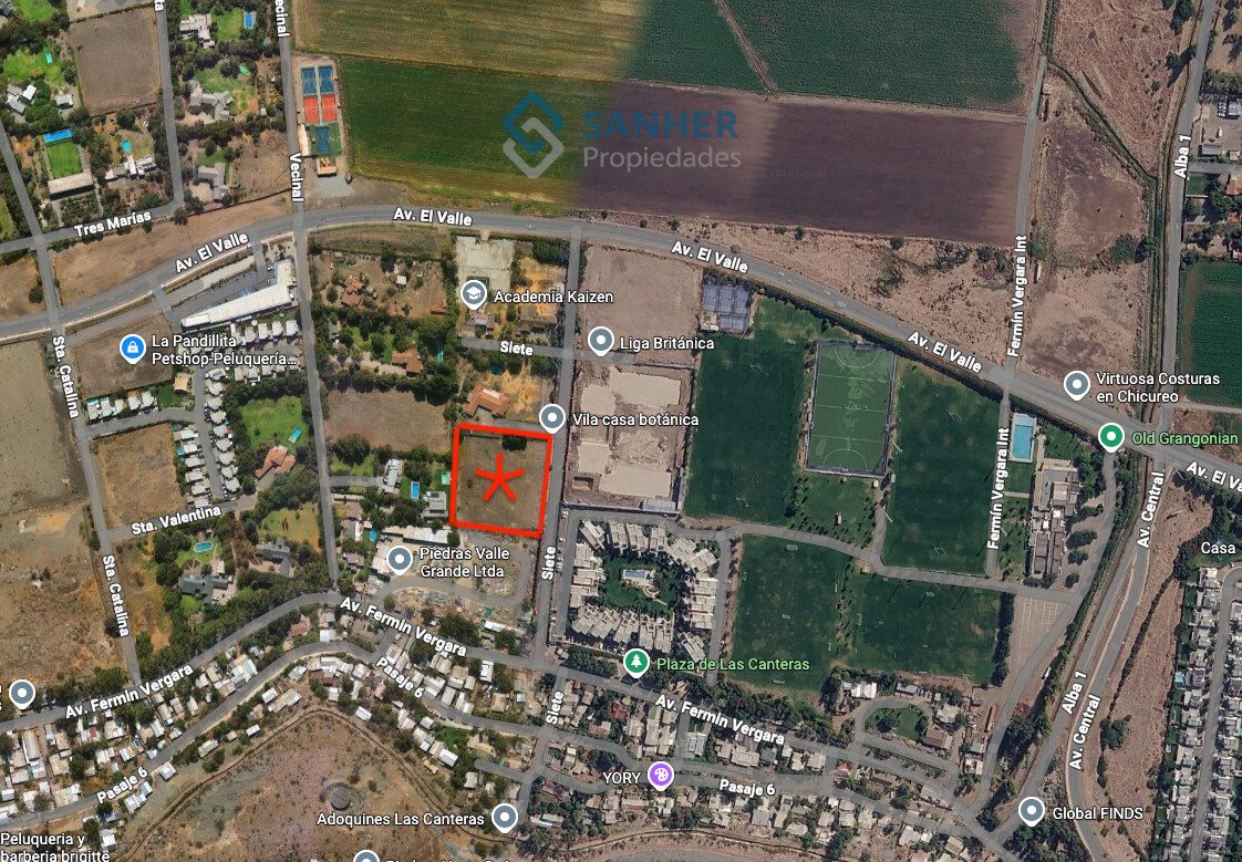 Parcela en Venta en Colina, Av. El Valle 11200, 9340000 Chicureo, Colina, Región Metropolitana