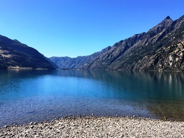 vista lago Azul