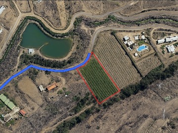 Ubicacion exacta y Terreno  parcela 85 Los Nogales