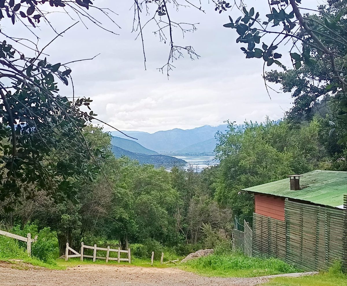 Vista a Laguna desde terreno