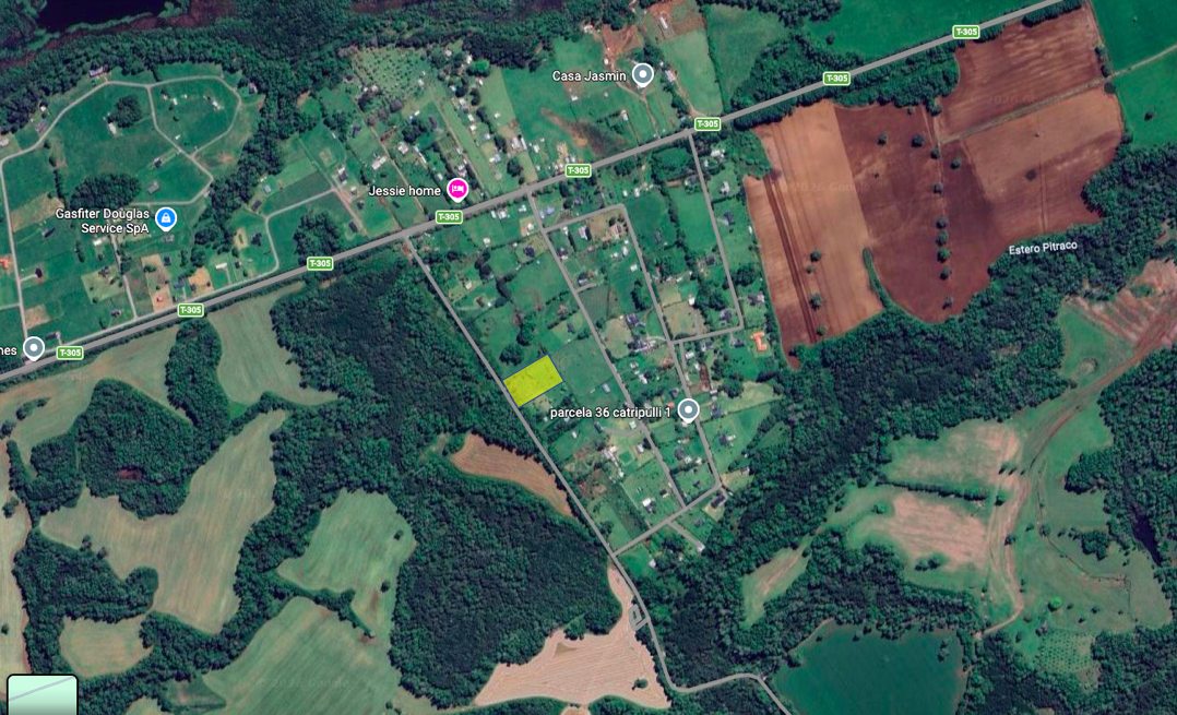 Terreno 5.000 M2 en Catripulli, Valdivia.
